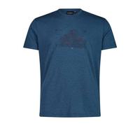 CMP Cotton Print Herren T-Shirts blau Größe XXL Trekking Geruchsneutralisierend