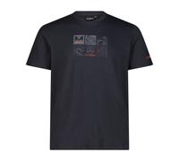 CMP MAN T-shirt antracite-orange (23UV) 50