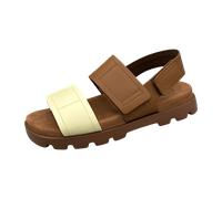 Camper Brutus Damen Sandalen braun/gelb - 39