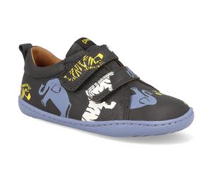Camper Barfuß Kinder Stiefeletten - TWS Sella Meteor Firstwalkers Animal Multi blau 24