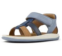 CAMPER Twins - Sandalen für ERSTE SCHRITTE - Blau,Braun, Größe 26, Glattleder