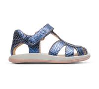 CAMPER Bicho - Sandalen für ERSTE SCHRITTE - Blau, Größe 25, Veloursleder
