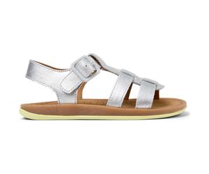 CAMPER Bicho - Sandalen für Mädchen - Grau, Größe 28, Glattleder