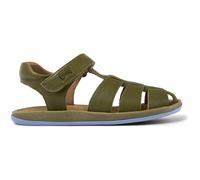 CAMPER Bicho - Sandalen für Mädchen - Grün, Größe 30, Glattleder