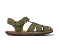 CAMPER Bicho - Sandalen für Mädchen - Grün, Größe 33, Glattleder