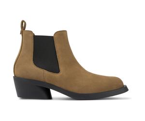 CAMPER Bonnie - Stiefeletten für Damen - Braun, Größe 38, Veloursleder