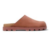 CAMPER Brutus Sandal - Clogs für Damen - Rot, Größe 37, Veloursleder