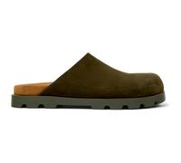 CAMPER Brutus Sandal - Clogs für Herren - Grün, Größe 40, Veloursleder