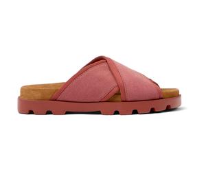 CAMPER Brutus Sandal - Sandalen für Damen - Rot, Größe 37, Textile