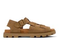 CAMPER Brutus Sandal - Sandalen für Herren - Braun, Größe 44, Veloursleder
