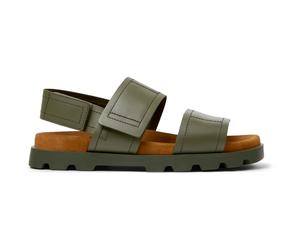 CAMPER Brutus Sandal - Sandalen für Herren - Grün, Größe 40, Glattleder