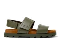 Camper, Brutus Sandal, Men Sandal, Medium Green, 42, (EU)