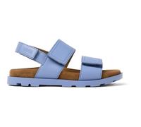 Camper Leder-Sandalen "Brutus" in Hellblau - Größe 28 | Kindersandalen