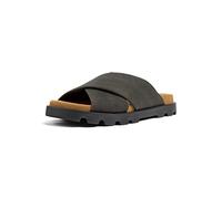 Camper, Brutus Sandal, Women Sandal, Dark Gray, 41, (EU)