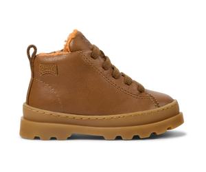 CAMPER Brutus - Stiefel für ERSTE SCHRITTE - Braun, Größe 23, Glattleder