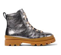CAMPER Brutus - Stiefel für Mädchen - Grau, Größe 37, Glattleder