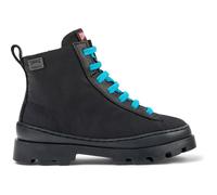 CAMPER Brutus - Stiefel für Mädchen - Schwarz, Größe 28, Textile/Glattleder