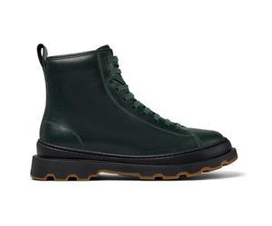 CAMPER Brutus+ - Stiefeletten für Damen - Grün, Größe 36, Glattleder