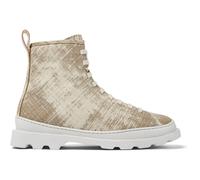 CAMPER Brutus - Stiefeletten für Damen - Weiß,Grau, Größe 38, Veloursleder