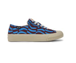 CAMPER Camaleon - Sneaker für Damen - Burgund,Blau, Größe 36, Textile