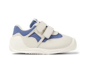 CAMPER Dadda - Sneaker für ERSTE SCHRITTE - Blau,Weiß, Größe 21, Textile/Glattleder