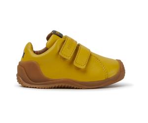 CAMPER Dadda - Sneaker für ERSTE SCHRITTE - Gelb, Größe 21, Glattleder
