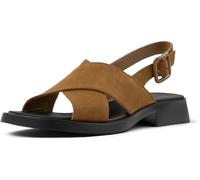 Camper Damen Dana K201600 X-Strap Sandal, Medium Brown 005, 38 EU