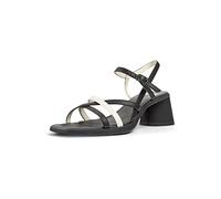 CAMPER Twins - Sandalen für Damen - Schwarz,Weiß, Größe 41, Glattleder