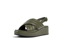 Camper Damen Misia-K201351 Sandal, Grün 005, 38 EU