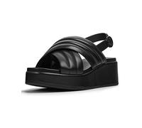 Camper Damen Misia K201351 Sandal, Schwarz 001, 38 EU