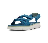 Camper Damen Oruga Flache Sandale, Mittelblau, 39 EU