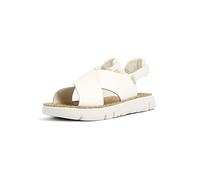 Camper Damen Oruga K200157 Flat Sandal, Weiß 046, 38 EU