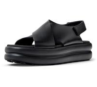 Camper Damen Sandalen Pelotas Flota Up Schwarz Größe 39