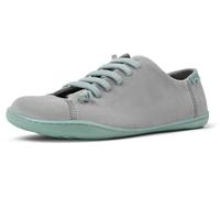 Camper Damen Schuhe Peu Cami K200514 Veloursleder Grau Größe 39