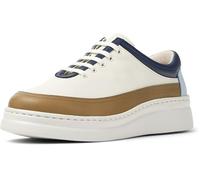 CAMPER Twins - Sneaker für Damen - Weiß,Blau,Braun, Größe 35, Glattleder