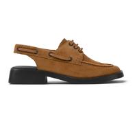 CAMPER Dana - Clogs für Damen - Braun, Größe 38, Veloursleder