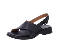 Camper Sandalen Dana K201600 X‑Strap Glattleder Damen Schwarz 37