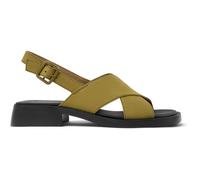 Camper Damen Dana K201600 X-Strap Sandal, Mittelgrün 007, 39 EU