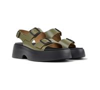 Camper Docko Romero/Tasha Negro für Damen, oliv, Größe 39 EU