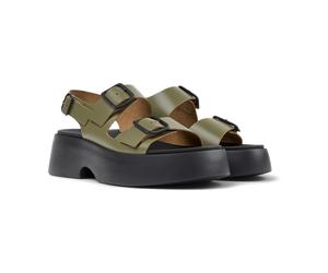 Camper Docko Romero/Tasha Negro für Damen, oliv, Größe 39 EU