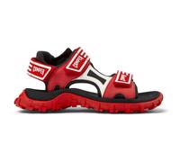 CAMPER Drift Trail Sandal - Sandalen für Damen - Rot,Schwarz,Weiß, Größe 38, Textile/Glattleder