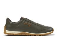 Camper Drift Walk Leather Herren Schuhe dunkelgrün hellbraun beige - 39
