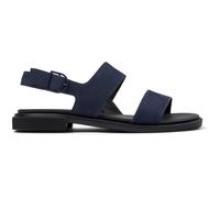 CAMPER Edy - Sandalen für Damen - Blau, Größe 36, Veloursleder