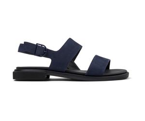 CAMPER Edy - Sandalen für Damen - Blau, Größe 38, Veloursleder