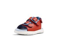 Camper First Walker's K800495 Oruga Sandal 2-Strap Sandal Unisex Red, 22 (EU)