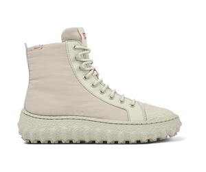 CAMPER Ground PrimaLoft® - Stiefeletten für Damen - Grau, Größe 35, Textile/Glattleder