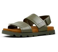 Camper Herren Brutus K100777 2-Strap Sandal, Mittelgrün 012, 43 EU
