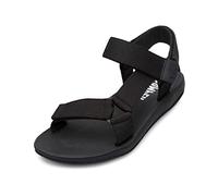 Camper Herren Match K100539 T-Spangen Sandalen, Schwarz 001, 45 EU