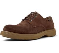 Camper Schnürschuhe Herren Norman K100998 Veloursleder Braun Größe 45