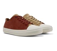 CAMPER Twins - Sneaker für Damen - Beige,Rot, Größe 41, Veloursleder